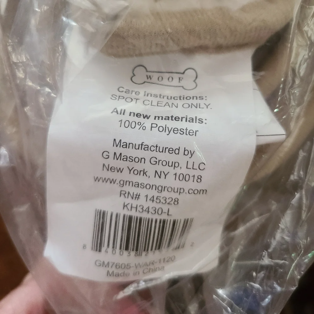 👀50% OFF - NWT‼️ Woof brand Roll Up Travel Bed